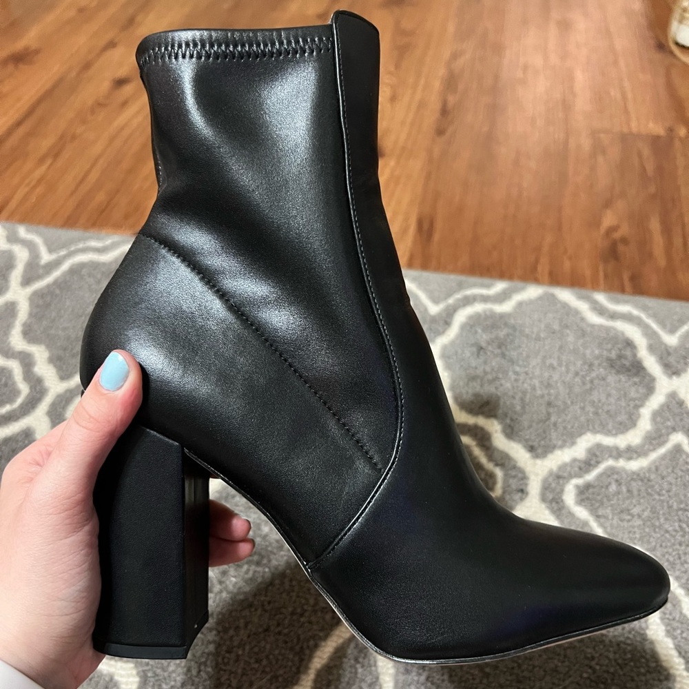 Aldo Black Ankle Boots
